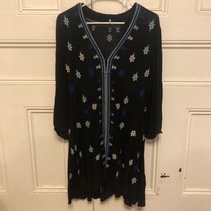 Free People embroidered dress